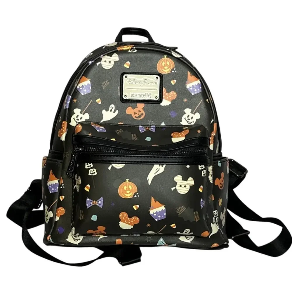 Loungefly Halloween Disney Mickey Mouse Snacks Backpack Park Exclusive
